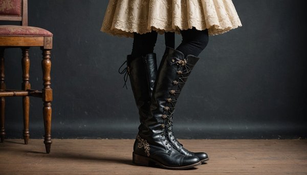 Step up your style: discover chic victorian punk boots